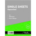 A4 Single Sheets - Unpunched